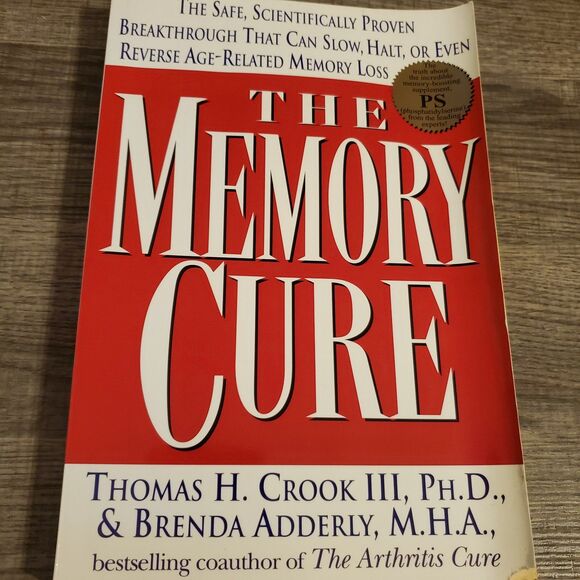 The Memory Cure paperback book 1st edition - Picture 1 of 7